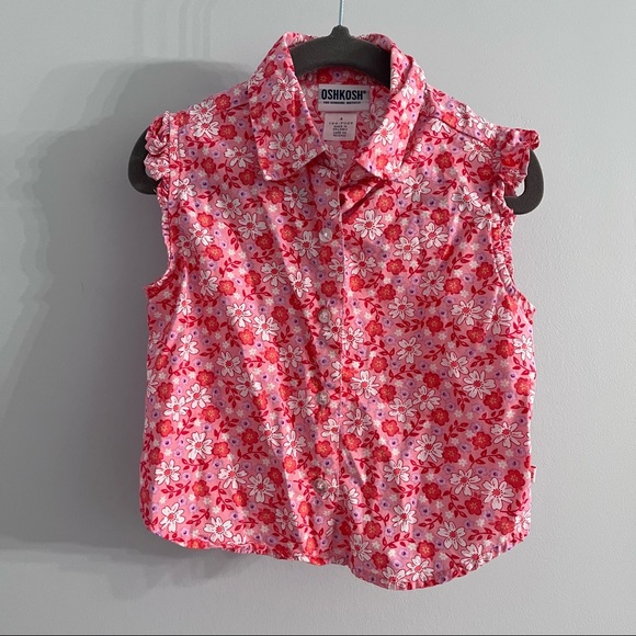 OshKosh Floral Two Piece Skort Set - Picture 8 of 9